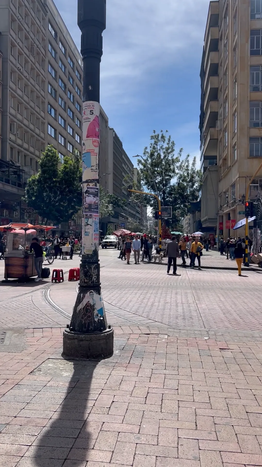 calle séptima en Bogotá