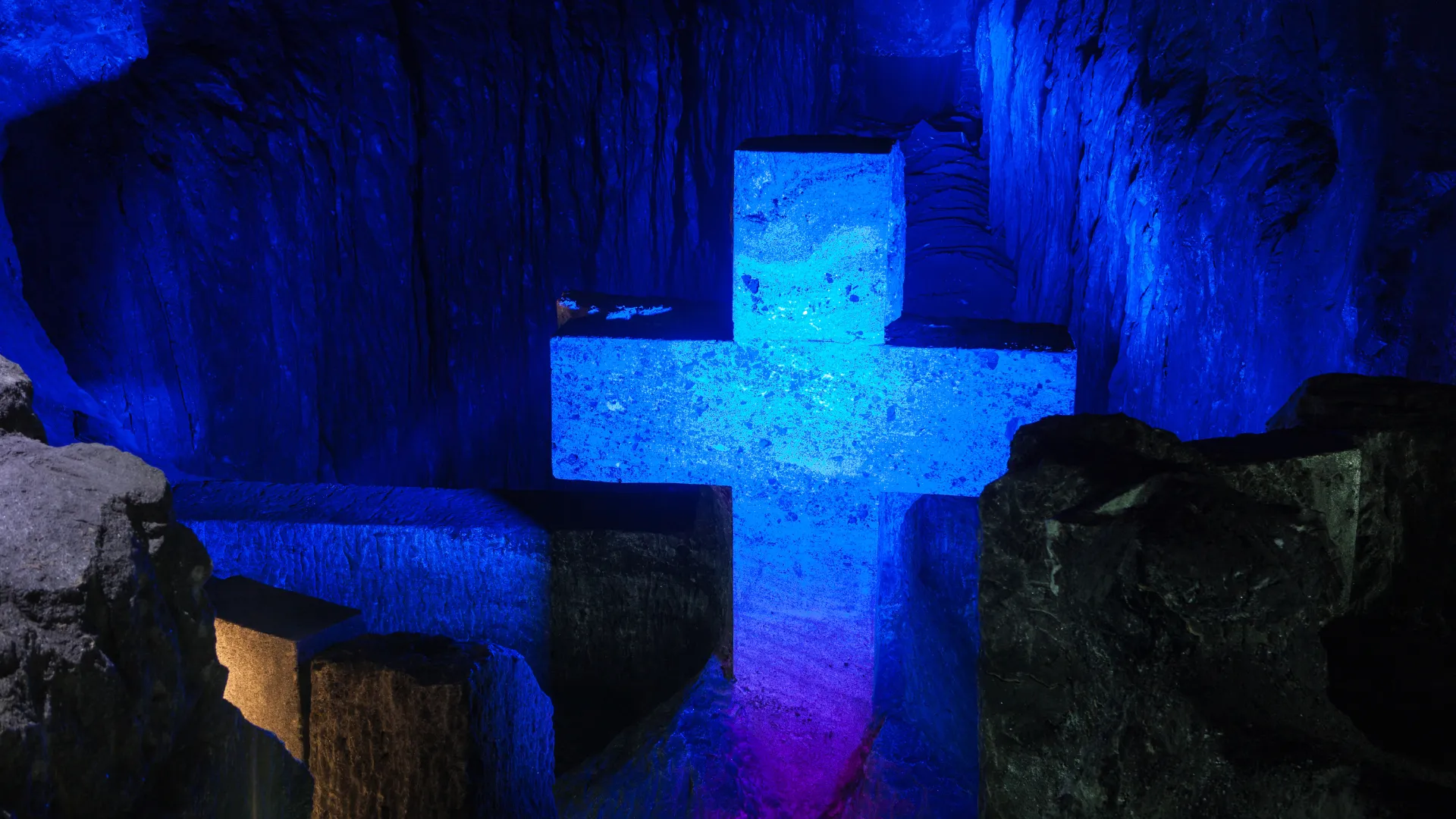 Cruz de sal de la Mina de Sal de Zipaquirá