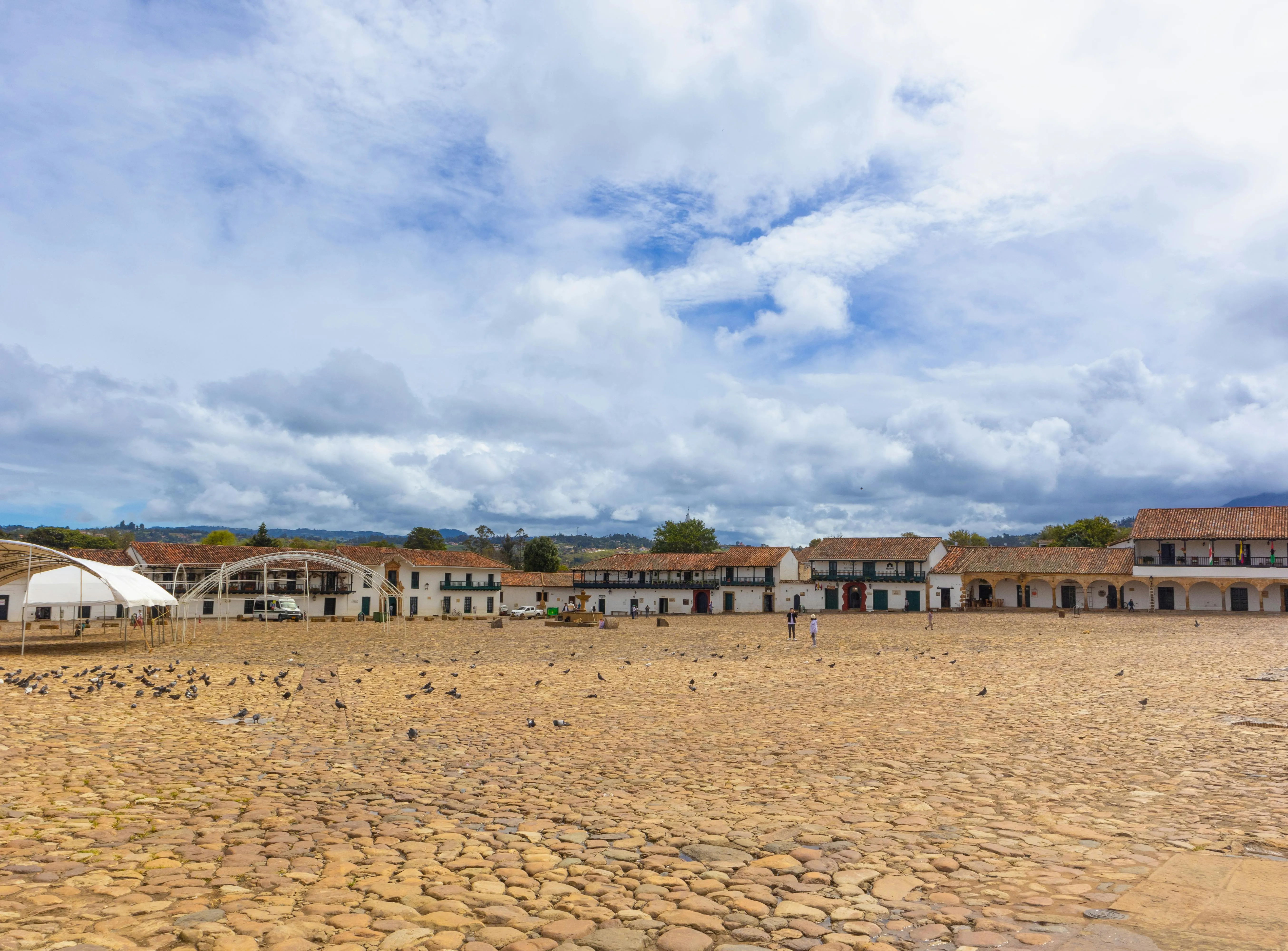 plaza mayor villa de leyva