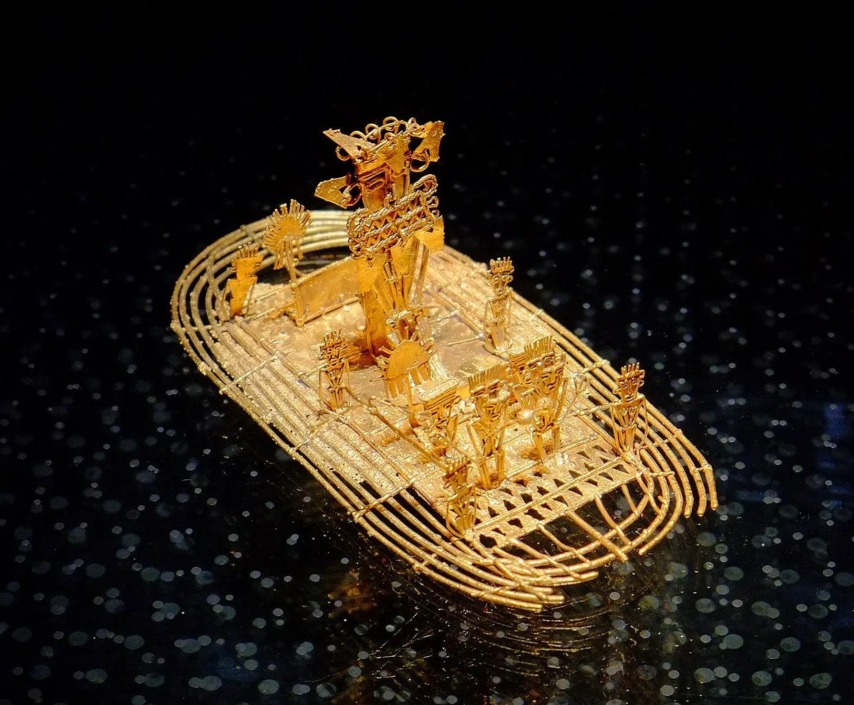 Balsa Muisca Museo del Oro Bogotá