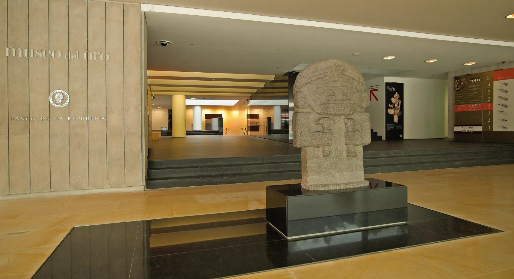 Entrada Museo de Oro Bogotá